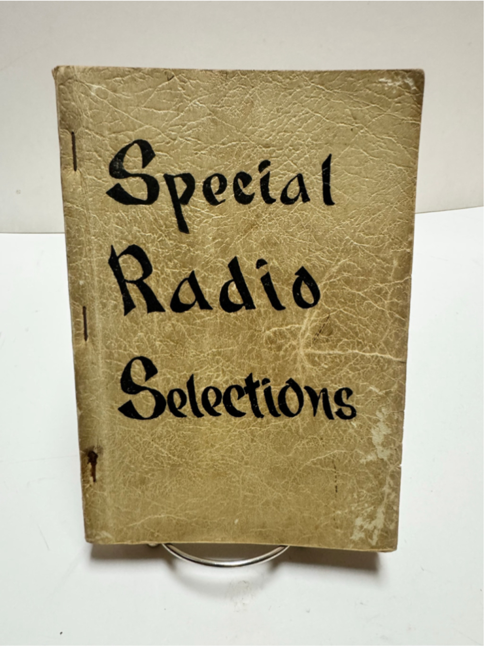 Vintage Stamps-Baxter Special Radio Selections Song Book 1943 paperback